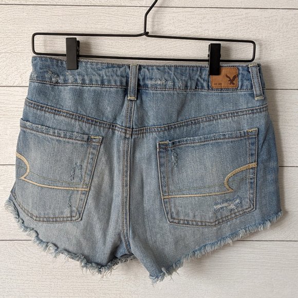 American Eagle Hi-Rise Festival Cut Off shorts 6 - Picture 2 of 6